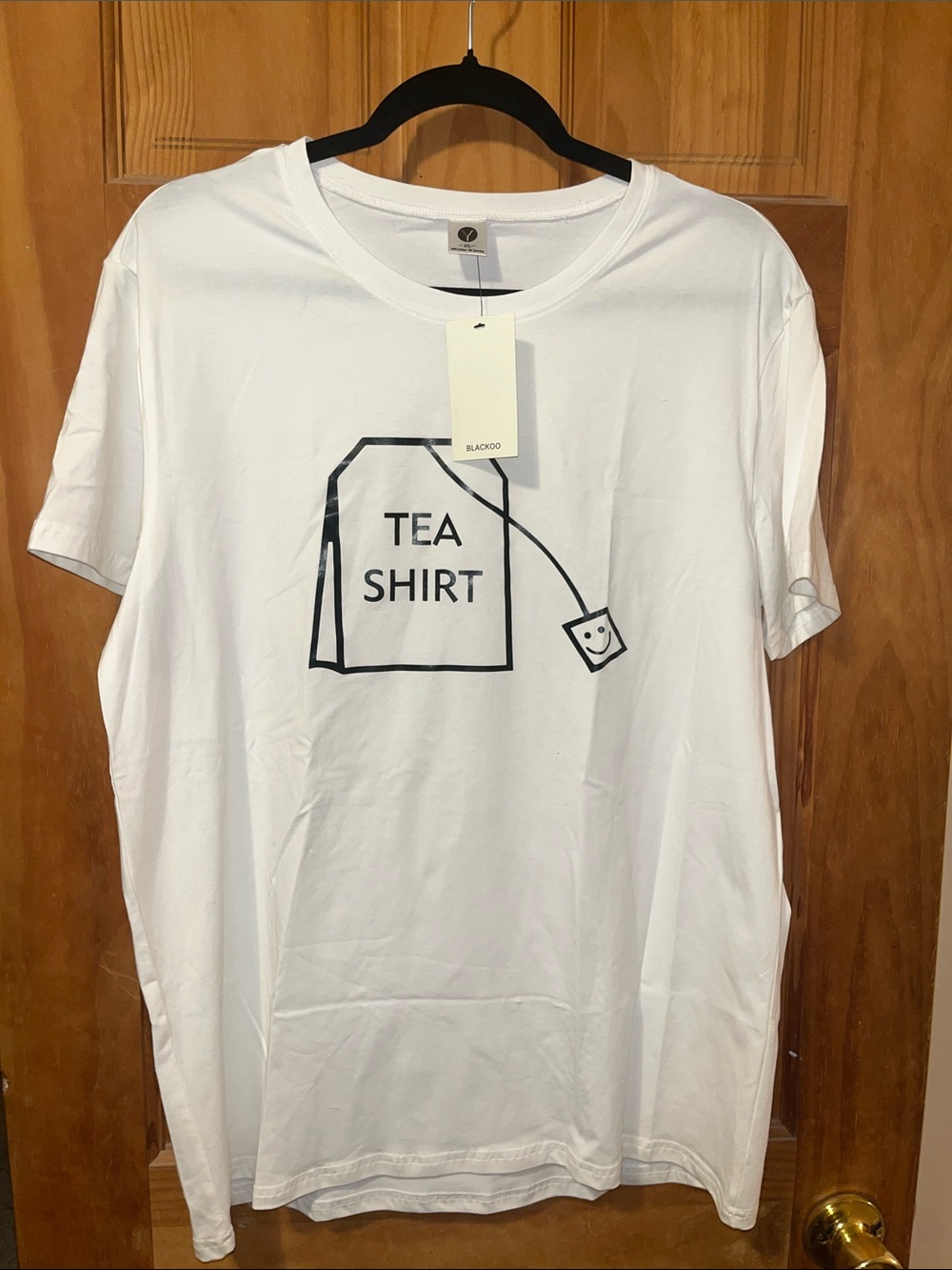 Tea Shirt Graphic Tee - White